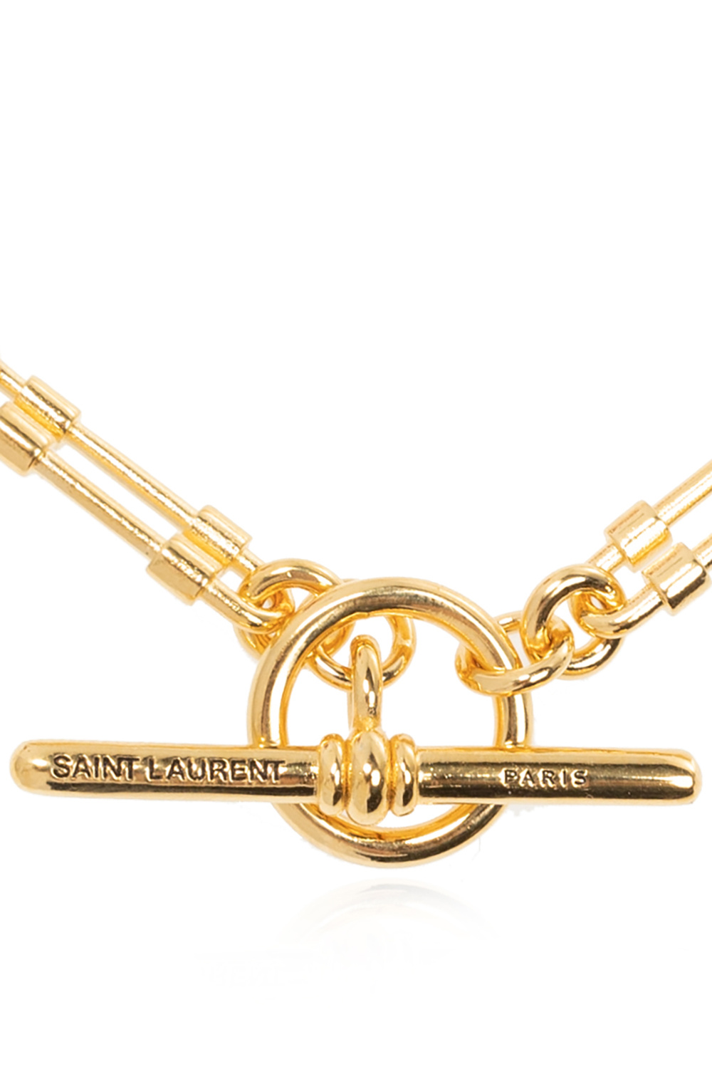 Saint Laurent Yves Saint Laurent Pre-Owned 1980s YSL tassel necklace Schwarz